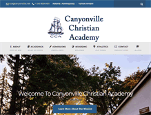 Tablet Screenshot of canyonville.net